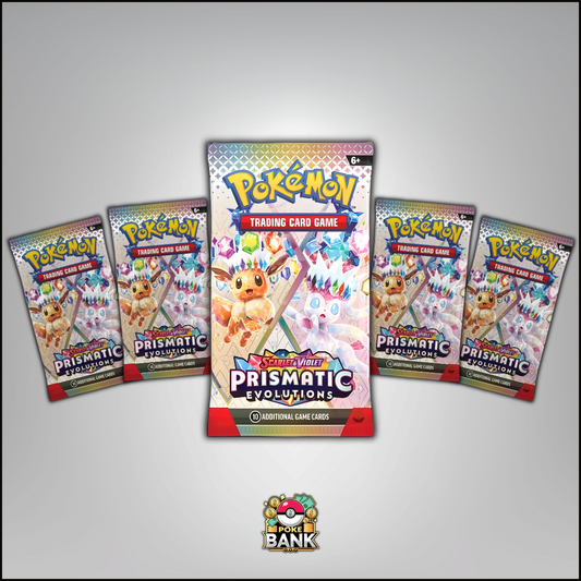Prismatic Evolutions - 5 Booster Packs