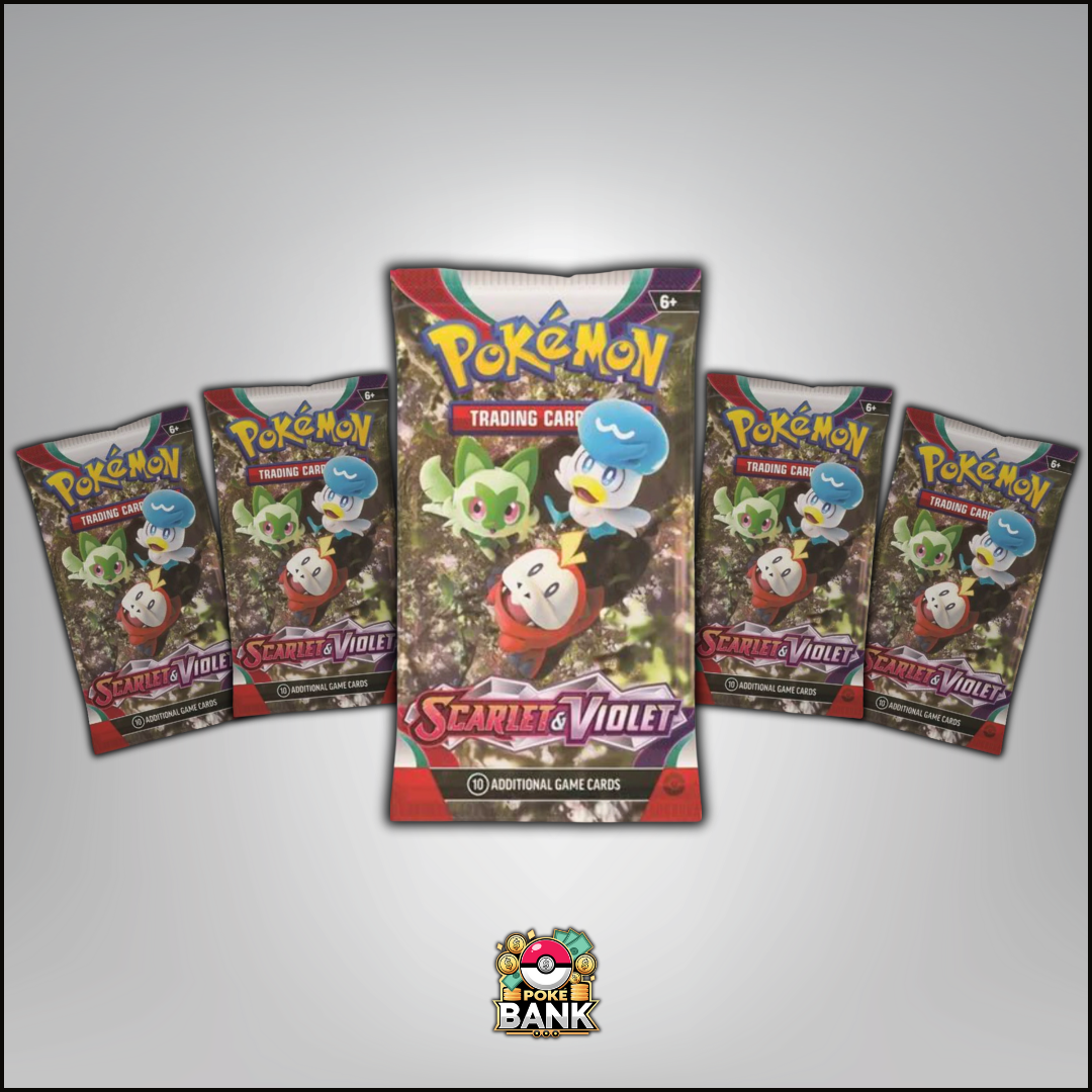 Scarlet & Violet - 5 Booster Packs
