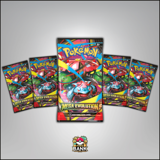 Mega Evolution - 5 Booster Packs