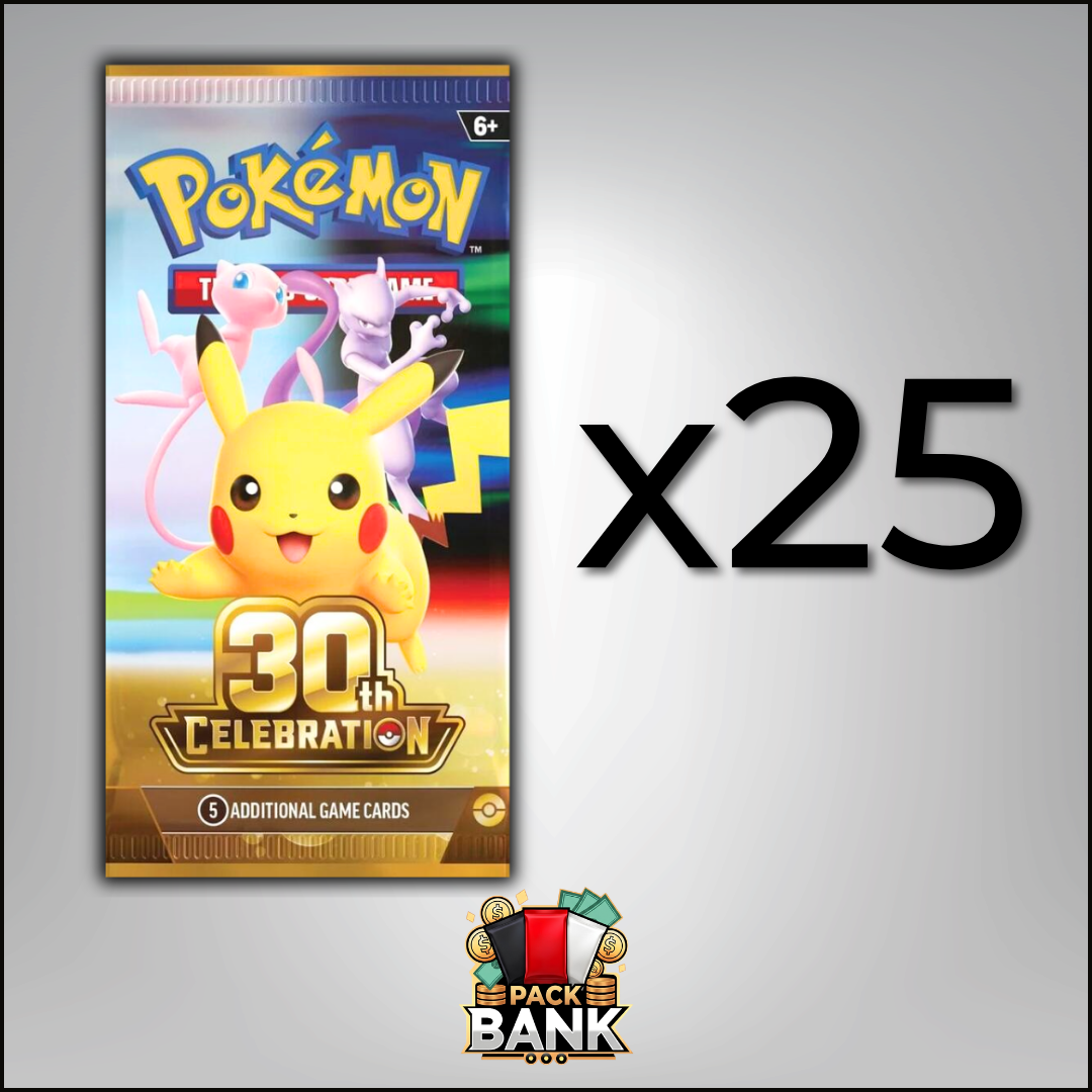 30th Celebrations - 25 Booster Packs