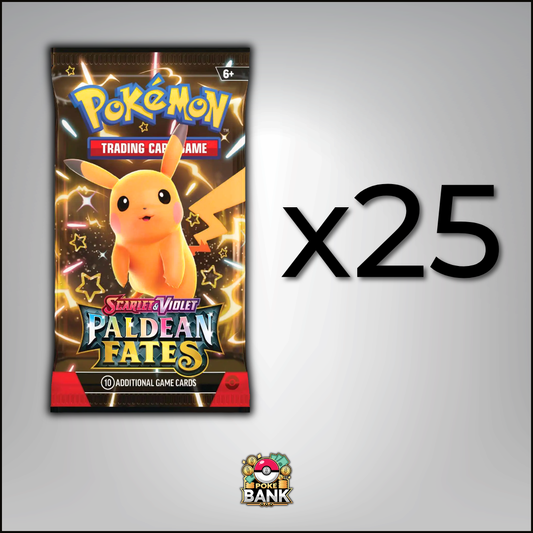 Paldean Fates - 25 Booster Packs